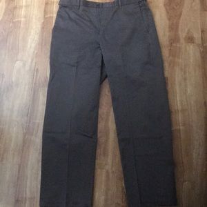 Haggar brown dress pants